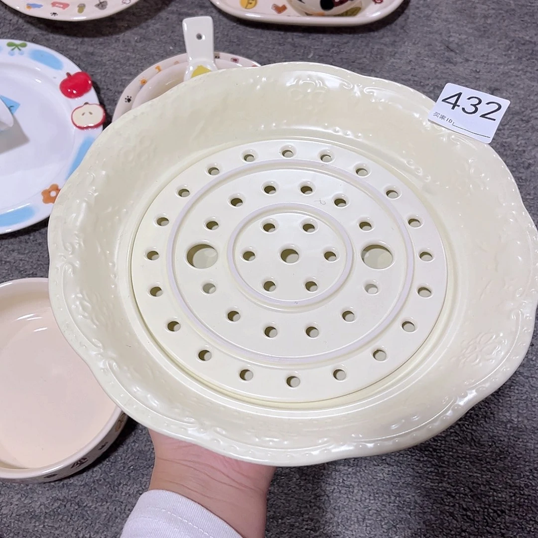 饺子盘陶瓷餐具系列
