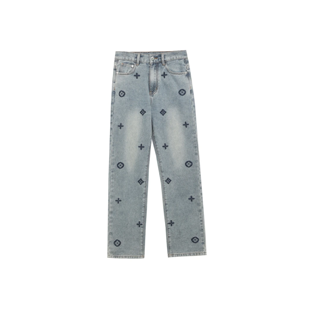 2025春夏新款 女士时尚百搭水洗牛仔裤D11VL503CK01