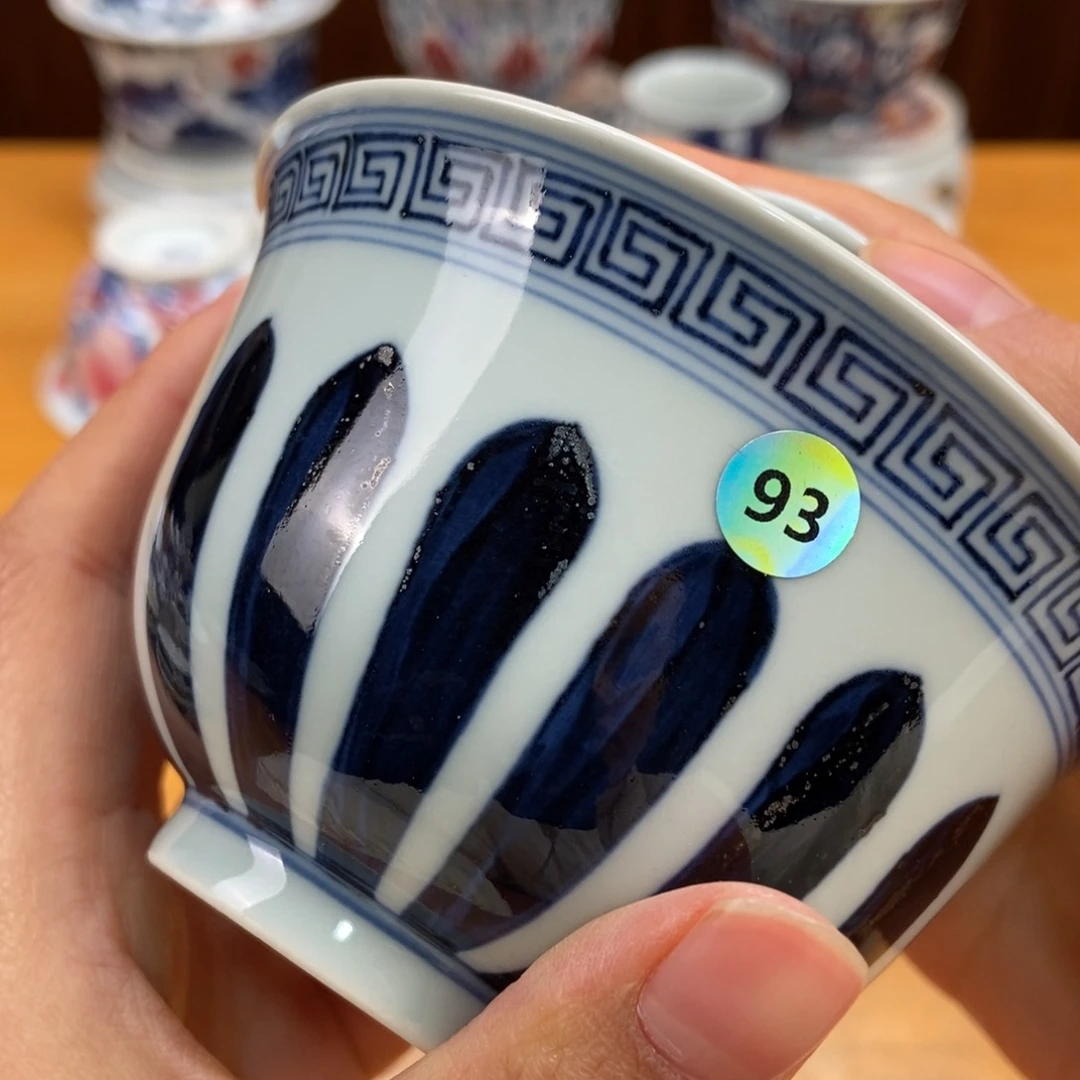 手绘现代茶具非古董