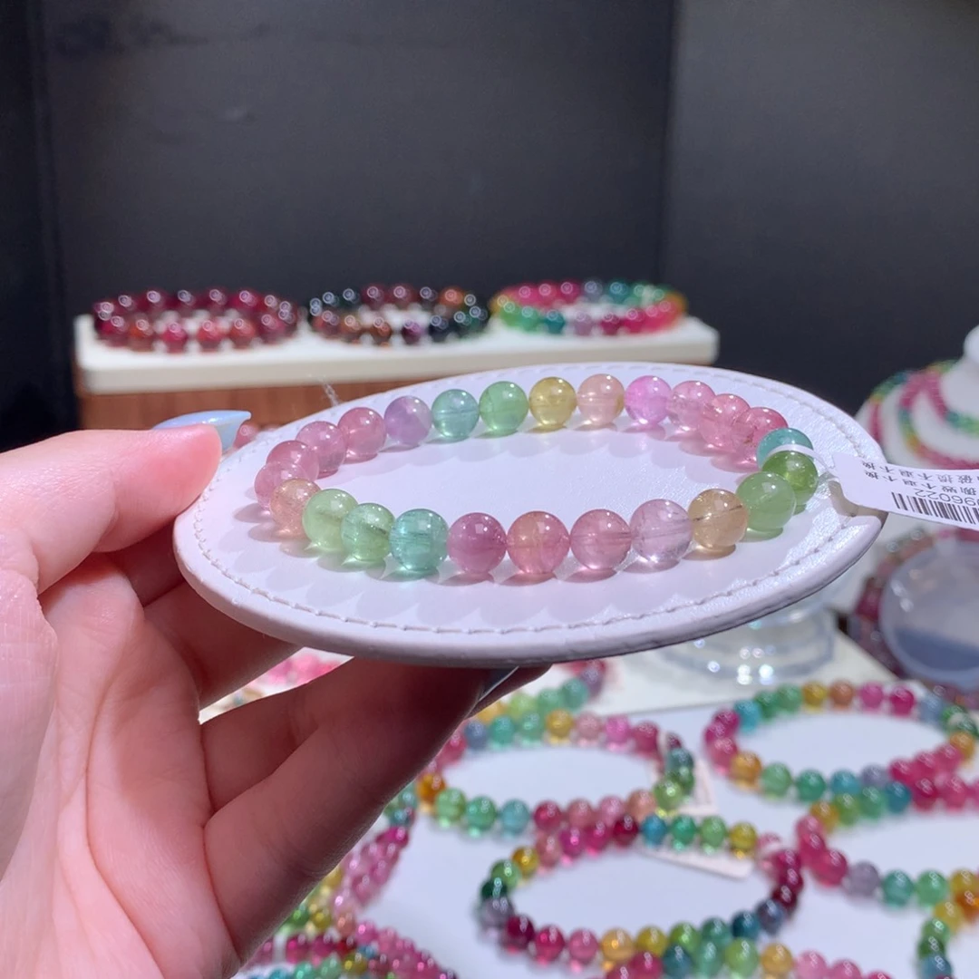 未镶嵌手链碧玺碧玺