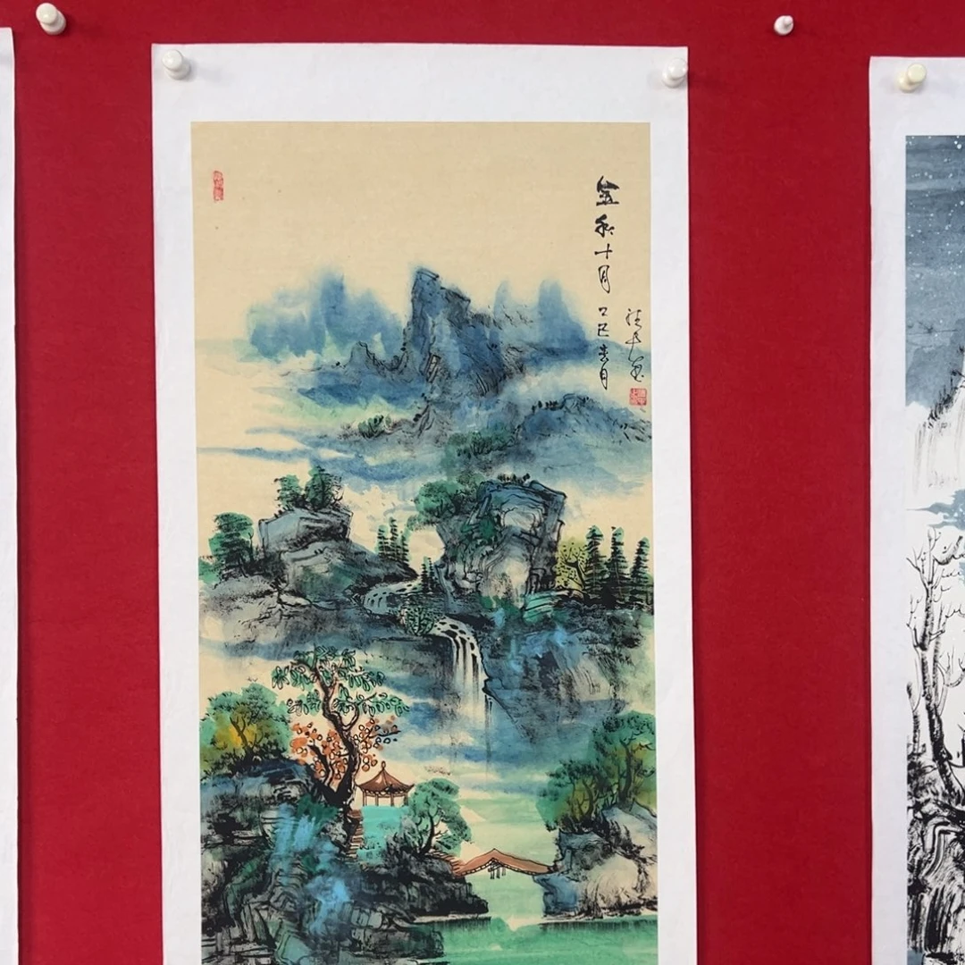 国画绘画国画作品