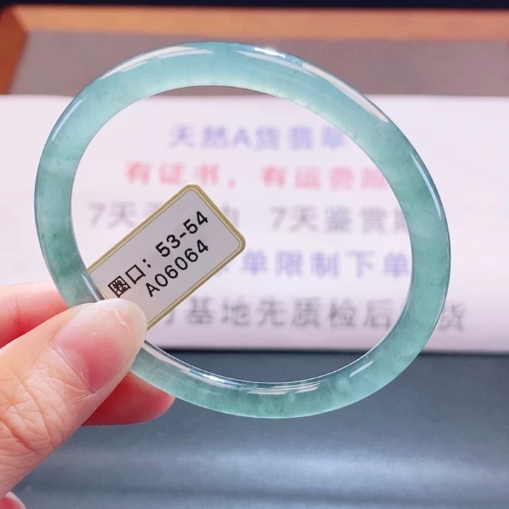 翡翠未镶嵌手镯翡翠手镯43