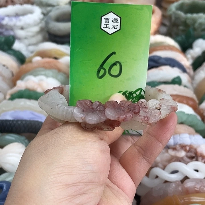 未镶嵌手镯石英岩玉