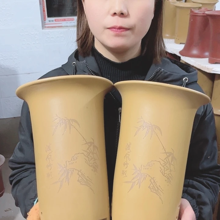 紫砂花盆宜兴紫砂花盆