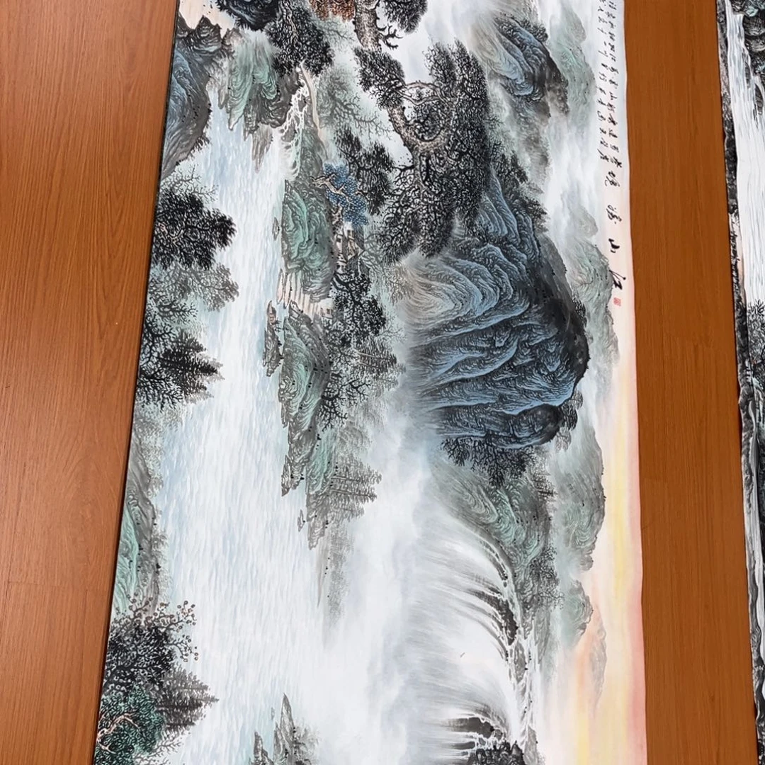 明锐老师精品小八尺画心