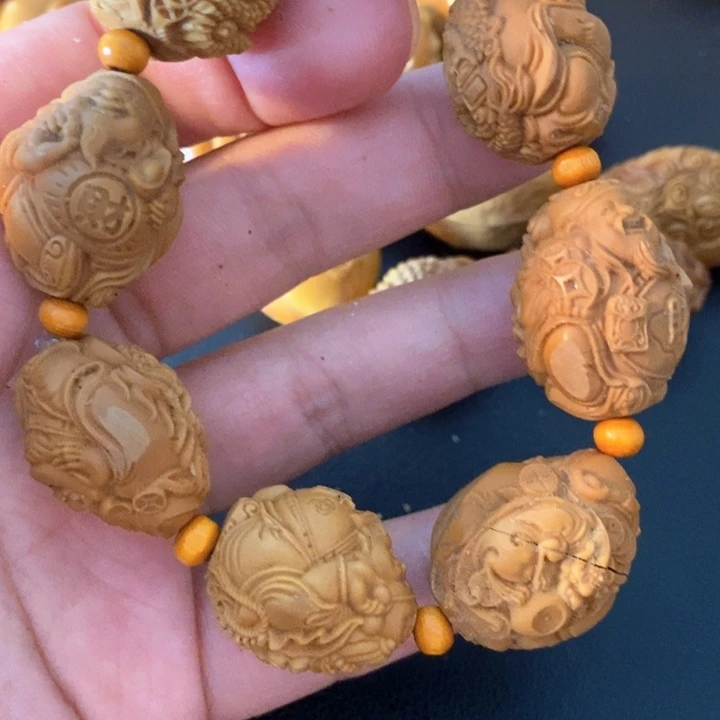 橄榄核手串/手链又****哥橄榄裂86号财神