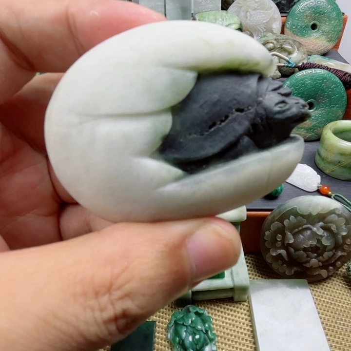 未镶嵌独山玉珠宝半成品
