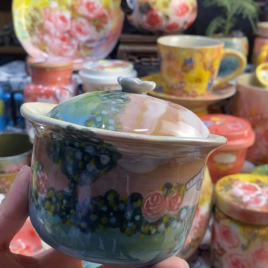 瓷片手绘陶瓷福利多多