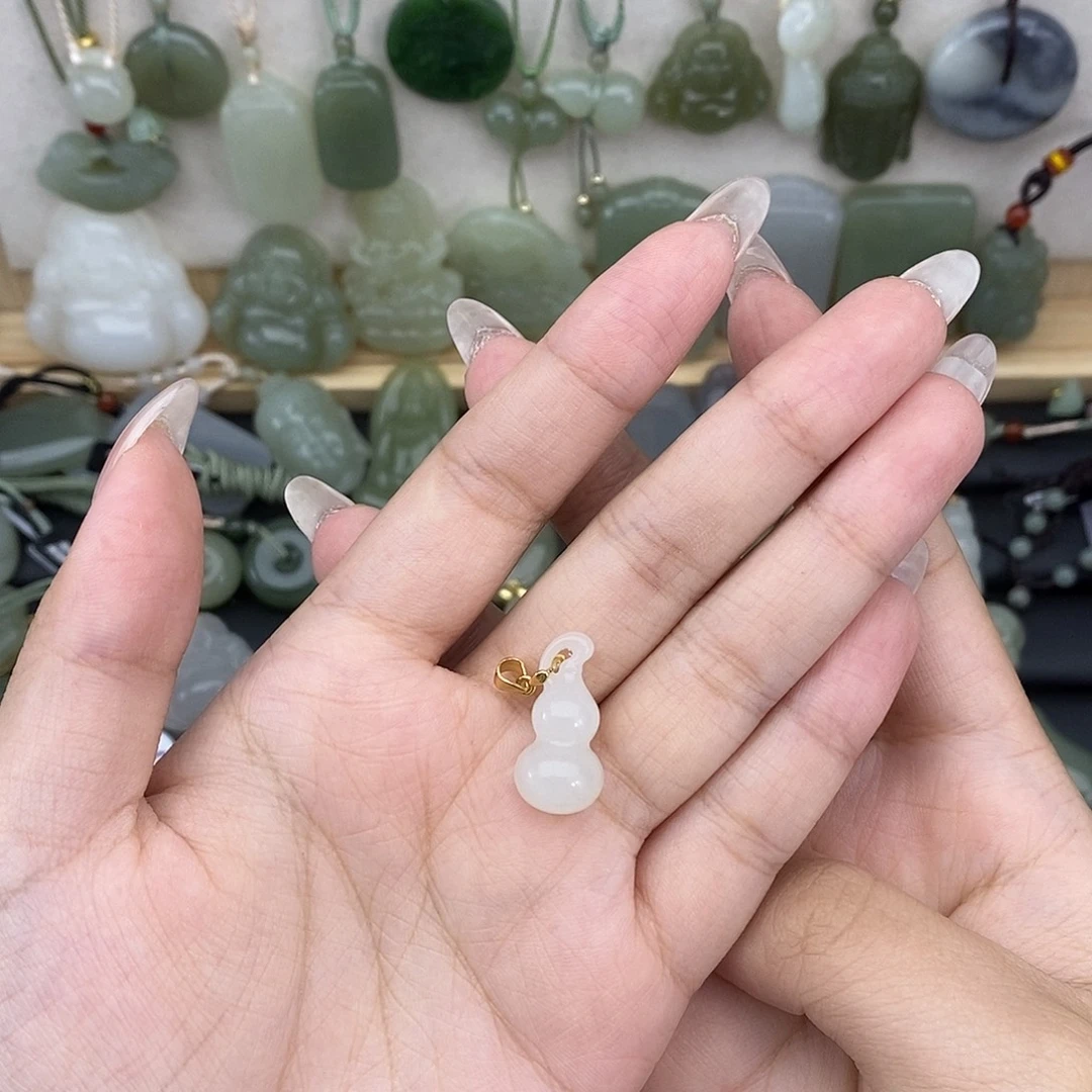 吊坠(不含链)未镶嵌和田玉