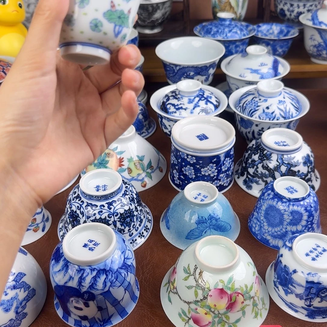 景德镇陶瓷手绘作品
