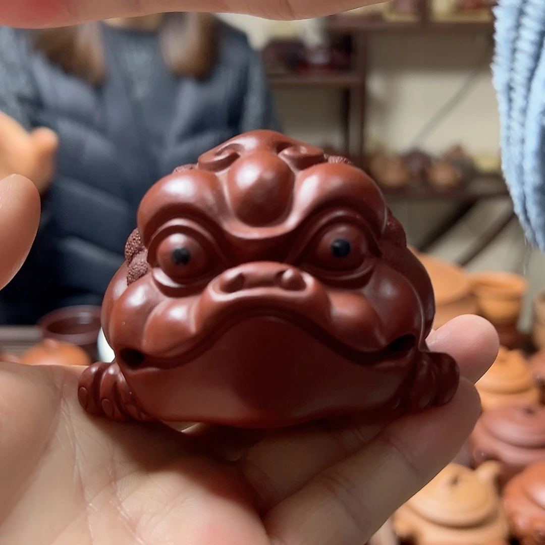 朱泥茶宠小茶虫小茶虫