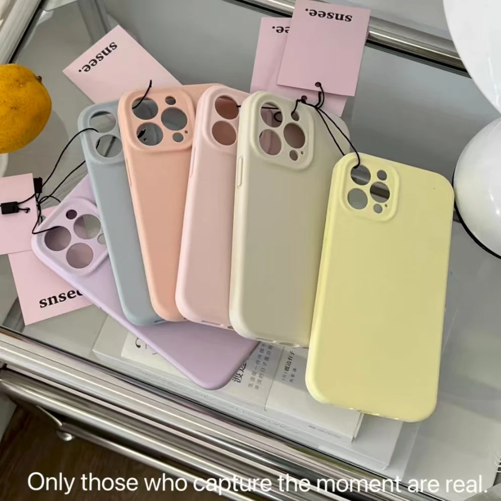 液体硅胶精孔适用于iPhone16/15promax苹果15/14pro防护手机壳13p