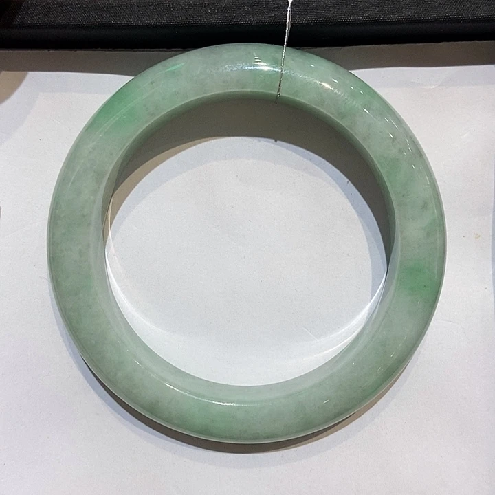 翡翠未镶嵌手镯玉镯0116