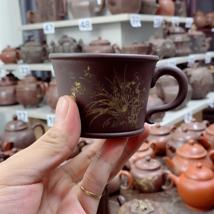 紫砂茶壶宜兴紫砂茶杯