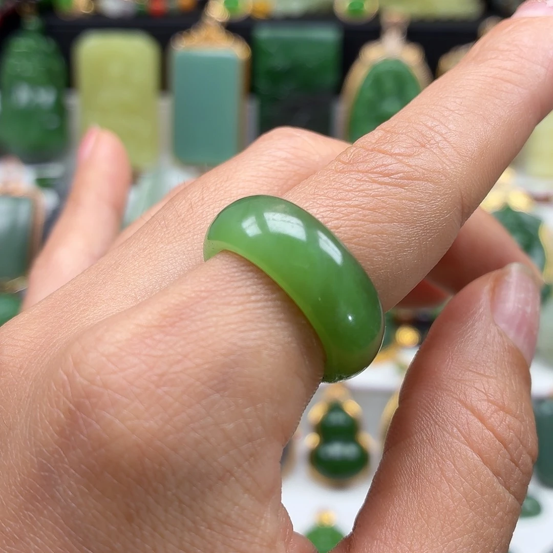 和田玉未镶嵌颈饰17.8