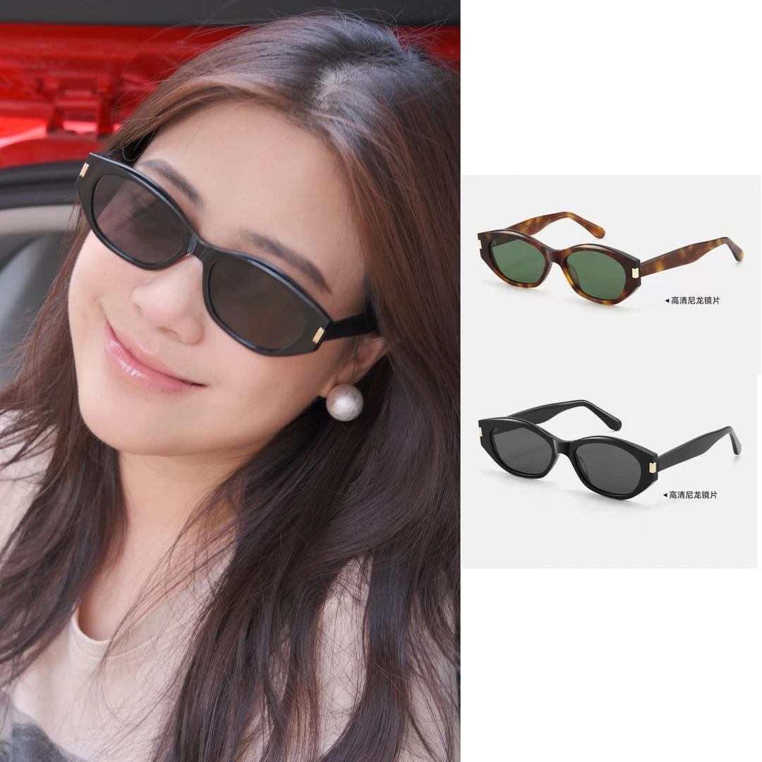 【可可镜】偏光镜猫眼镜女遮阳防紫外线潮流防晒太阳镜男MU9153高清