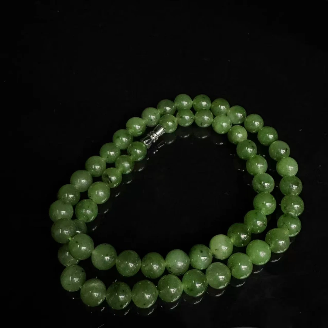 LOT.22/20世纪和田玉碧玉锁骨链/S448157