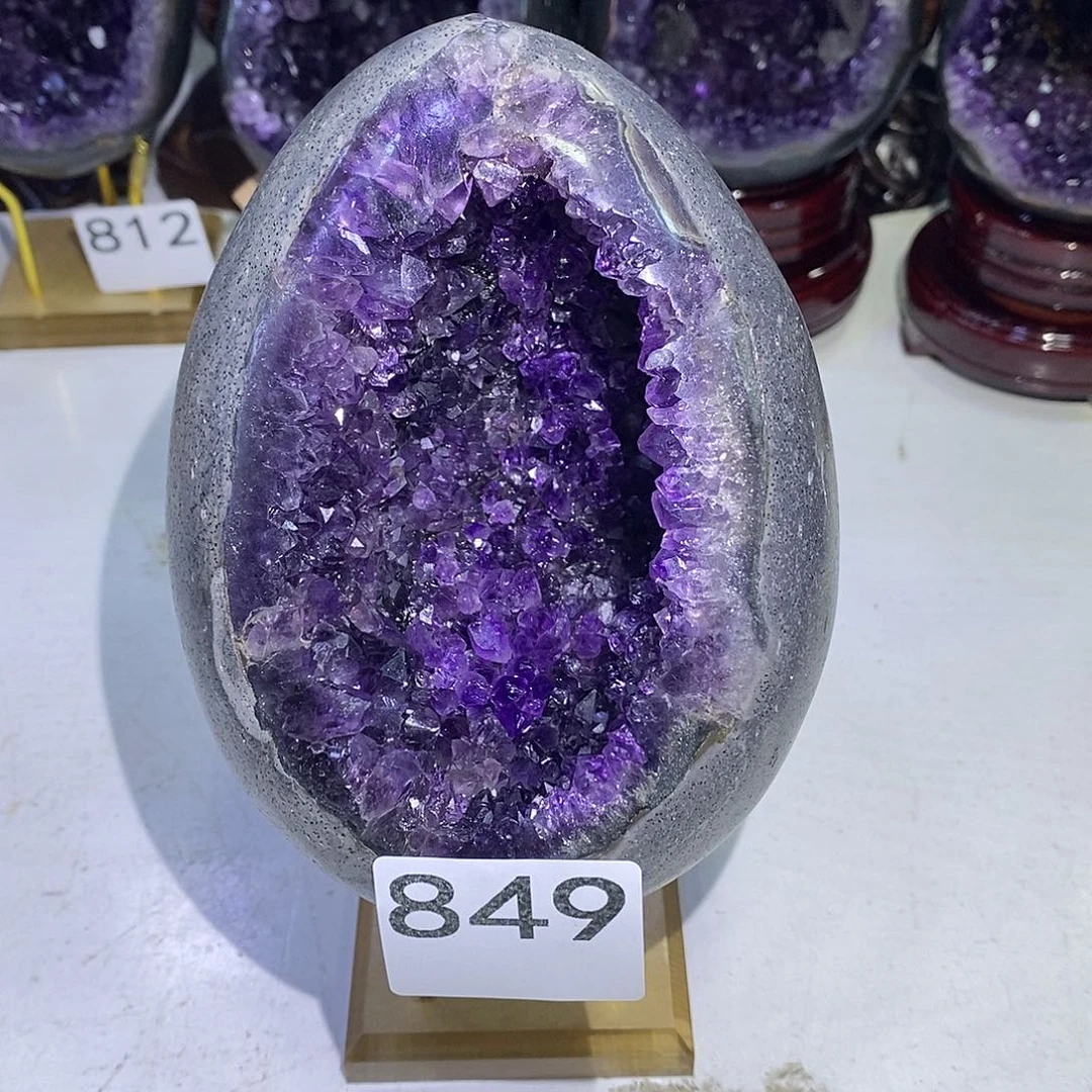 未镶嵌珠宝半成品紫晶849福利