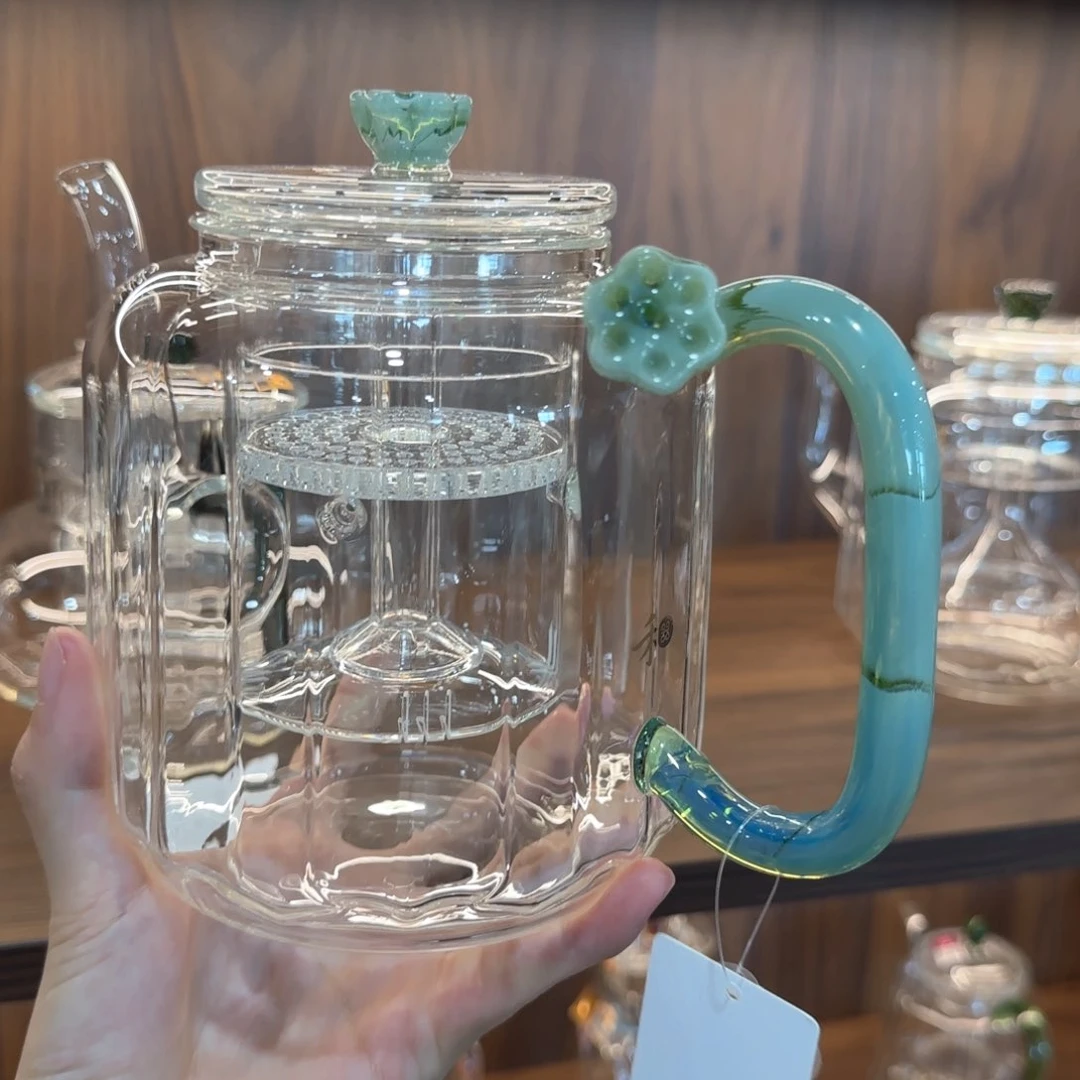 街***楼禾器莲君壶凤颜青玉