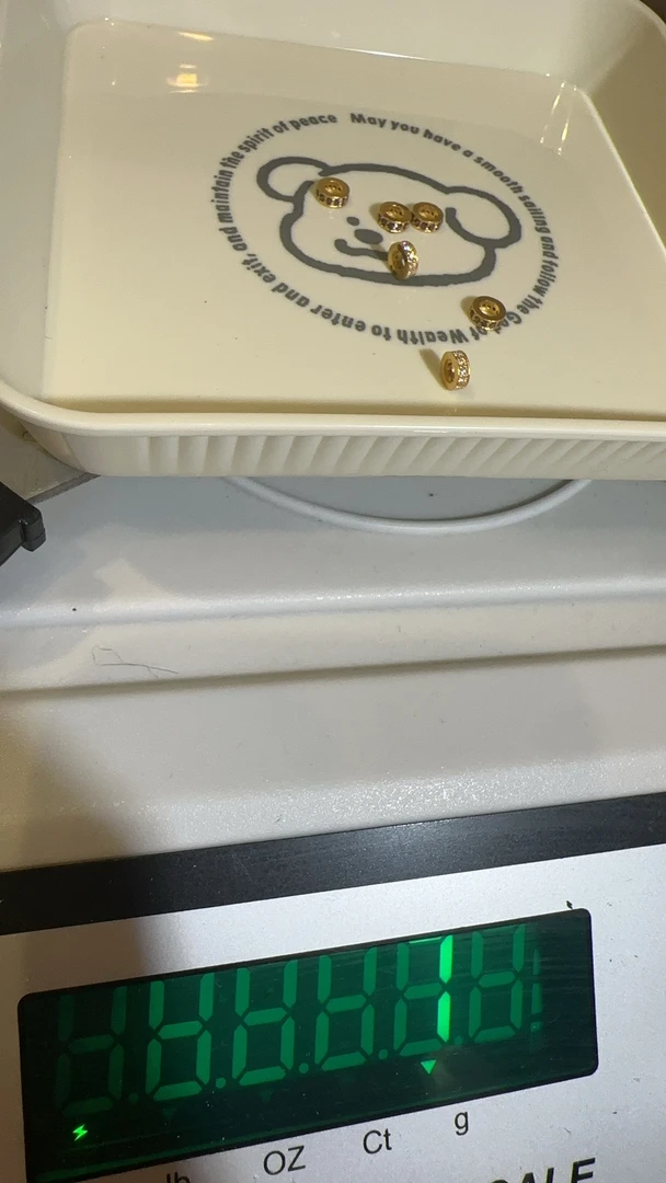 足金精品工艺吊坠