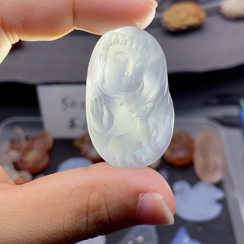 【闪购商品】未镶嵌吊坠定制玛瑙