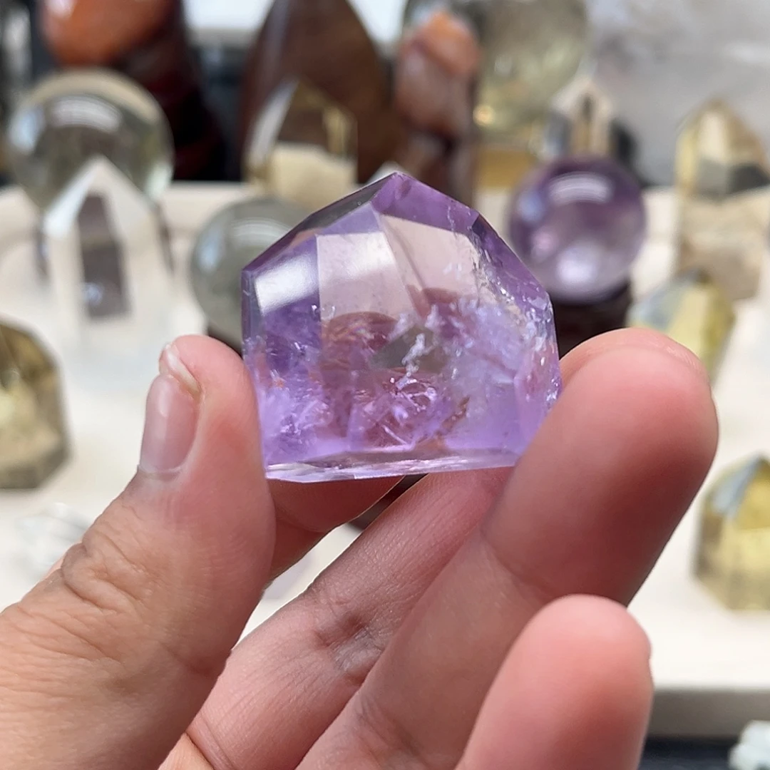 焕***艺未镶嵌水晶珠宝半成品27