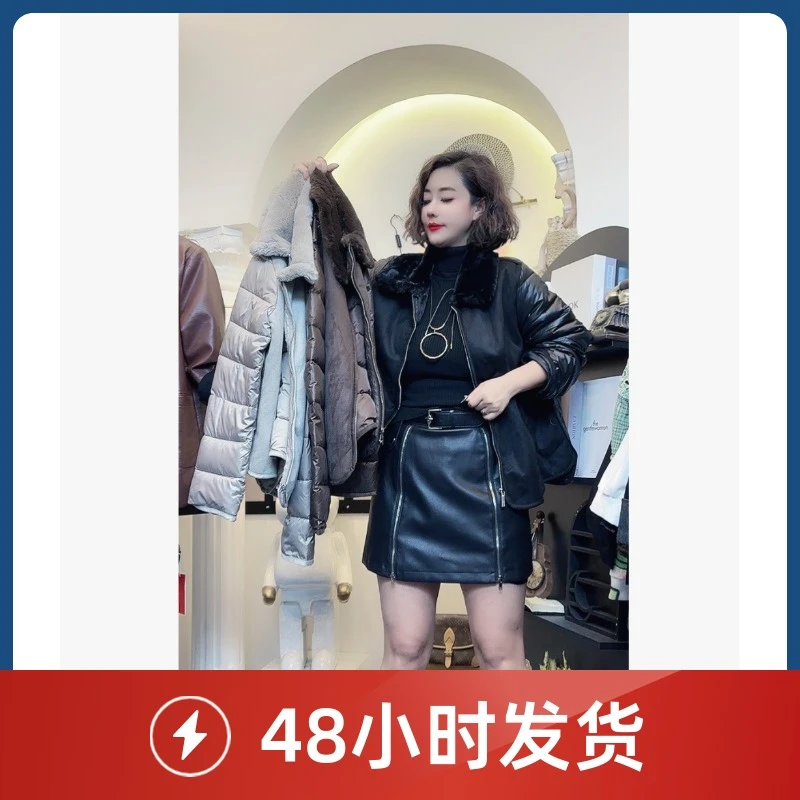 D25 121305 新款爆款高级气质防寒加厚棉衣短款秋冬外套冬季