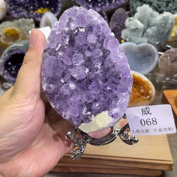 珠宝半成品水晶未镶嵌