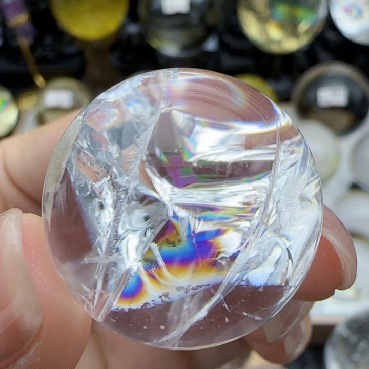 水晶珠宝半成品未镶嵌H1微瑕