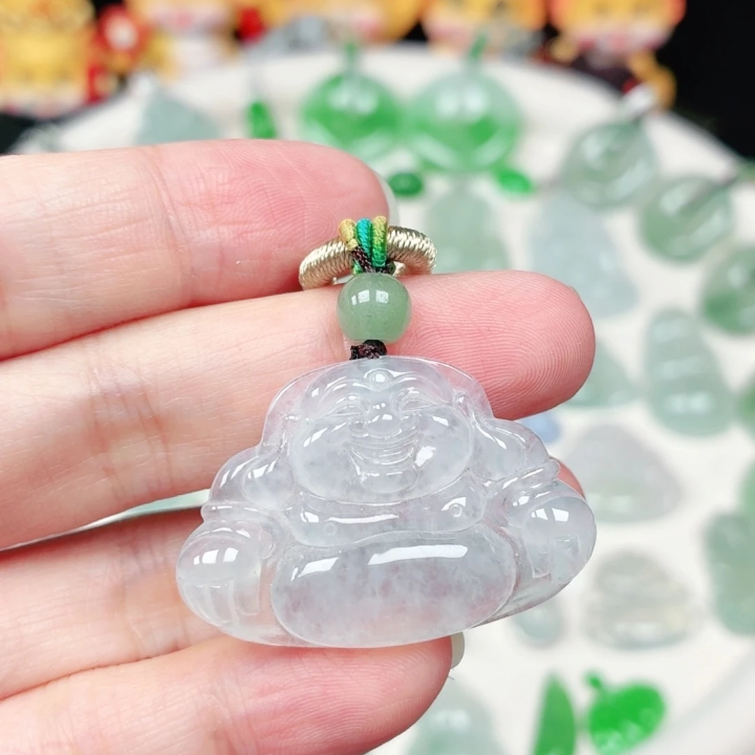 颈饰未镶嵌翡翠缅甸天然A货翡翠