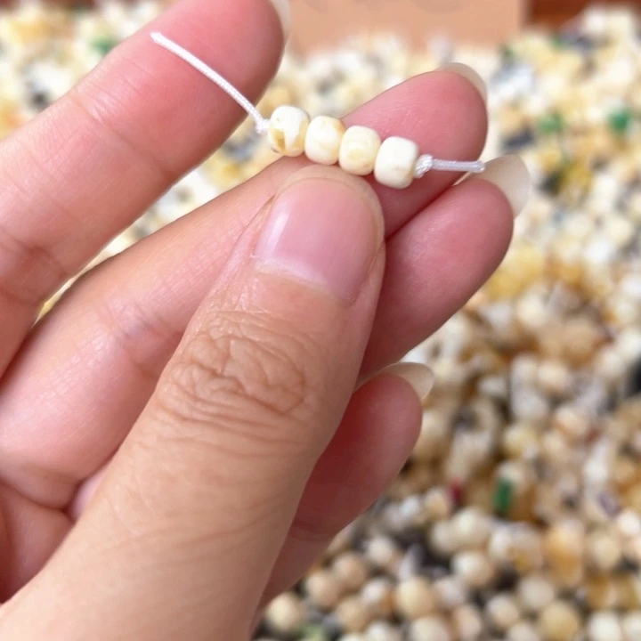 裸石蜜蜡未镶嵌5.1mm一组