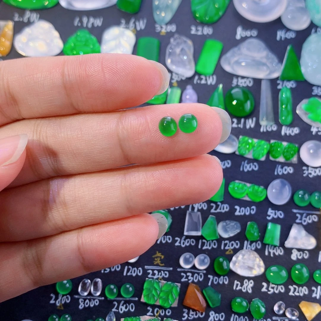 翡翠未镶嵌颈饰纯天然翡翠a货