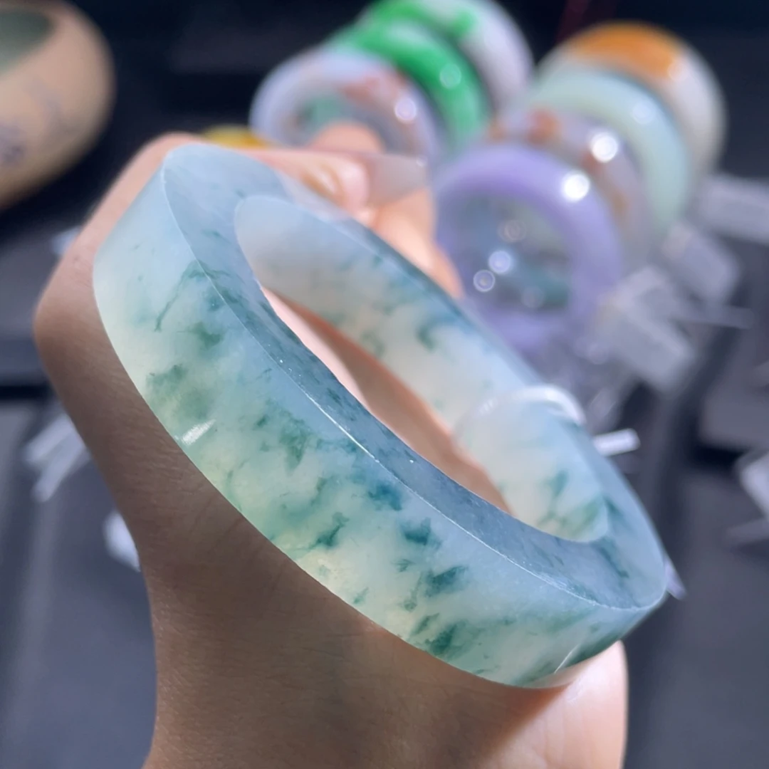 定制翡翠未镶嵌正圈