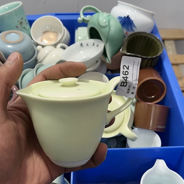 茶具默认微瑕瓷器、茶具、壶、摆件，介意勿拍