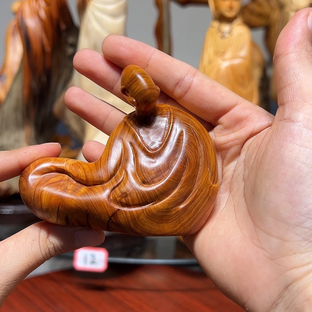 柏木崖柏木手把件摆件