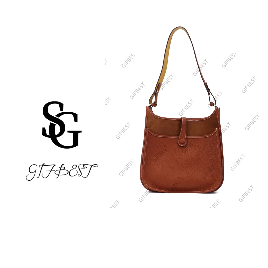 【尺寸：29*9*28】XUE-Y原创设计高定真皮单肩斜挎女包依芙琳29