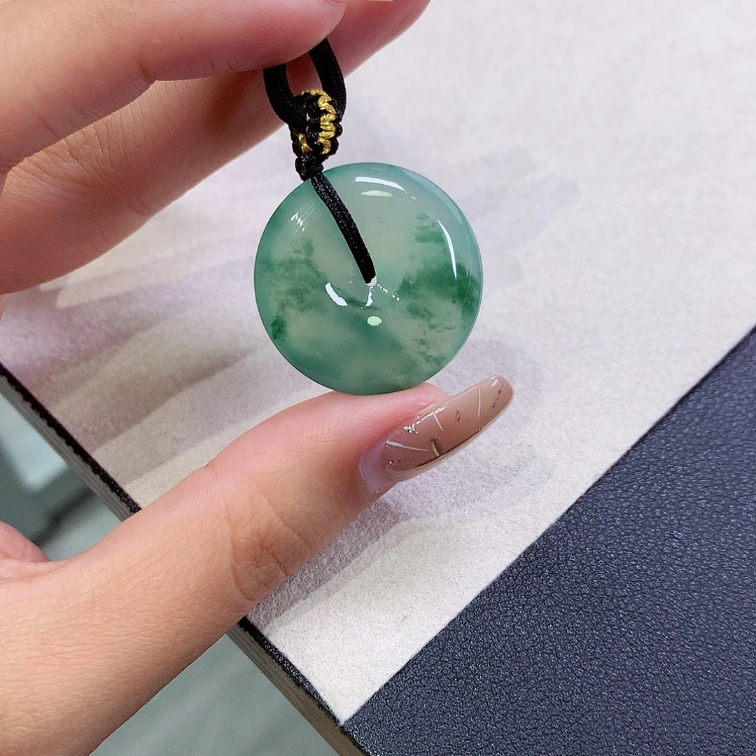 翡翠未镶嵌吊坠(不含链)26-5.7