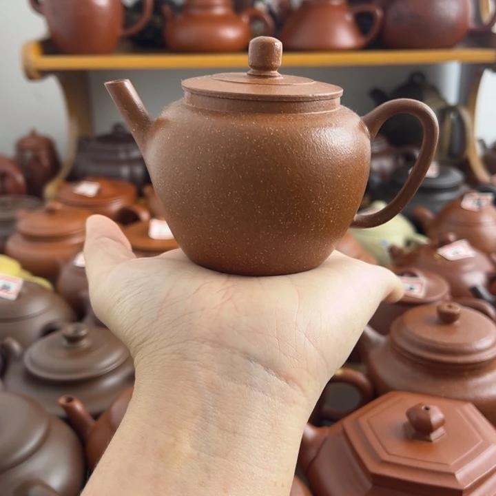 茶壶紫砂150cc降坡半手