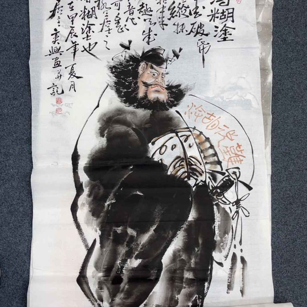 国画手绘画作品和绘画