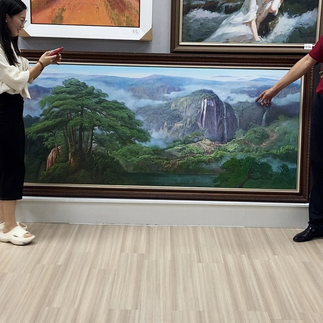 油画油画作品90-210cm