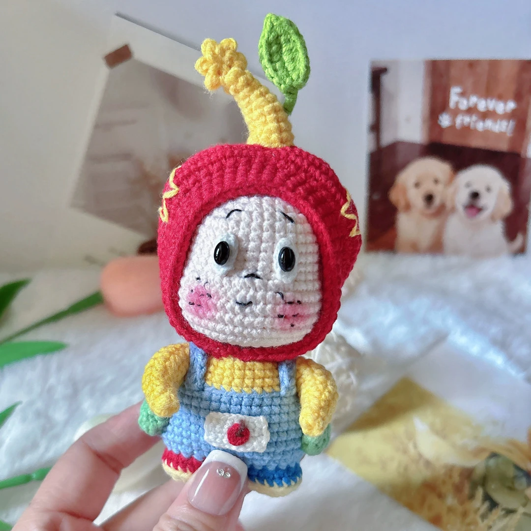 纯手工钩织玩偶挂件摆件成品