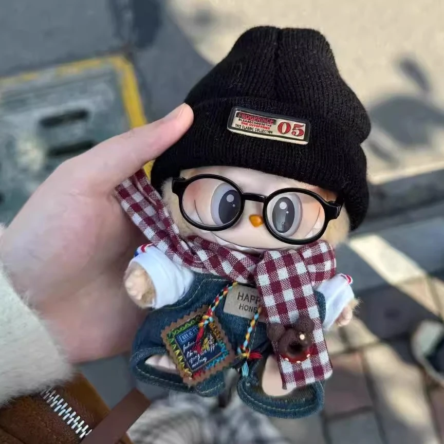 labubu娃衣labubu衣服2025新款娃衣坐坐马卡龙一二三代毛绒搪胶