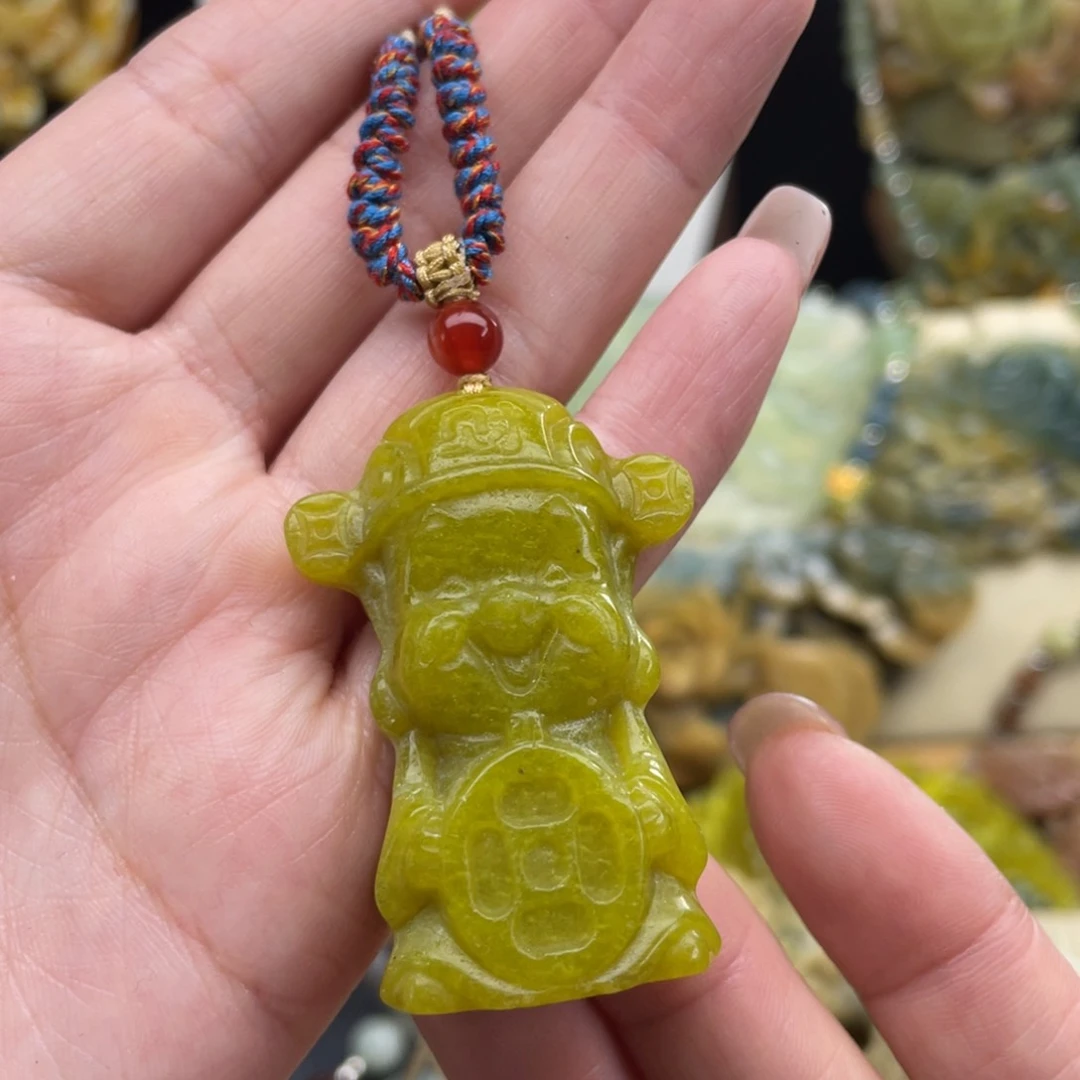 未镶嵌蛇纹石玉颈饰