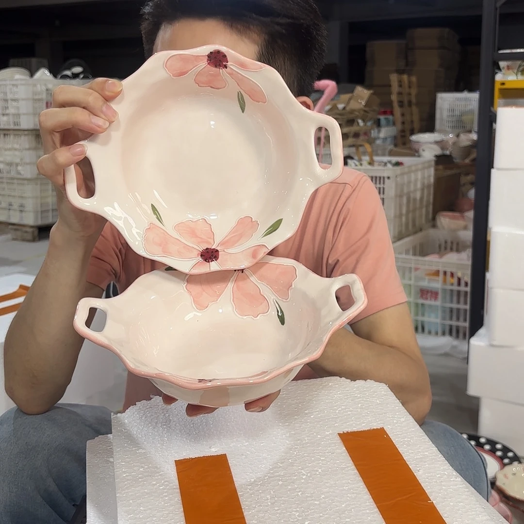 瓷微瑕陶瓷餐具釉下彩