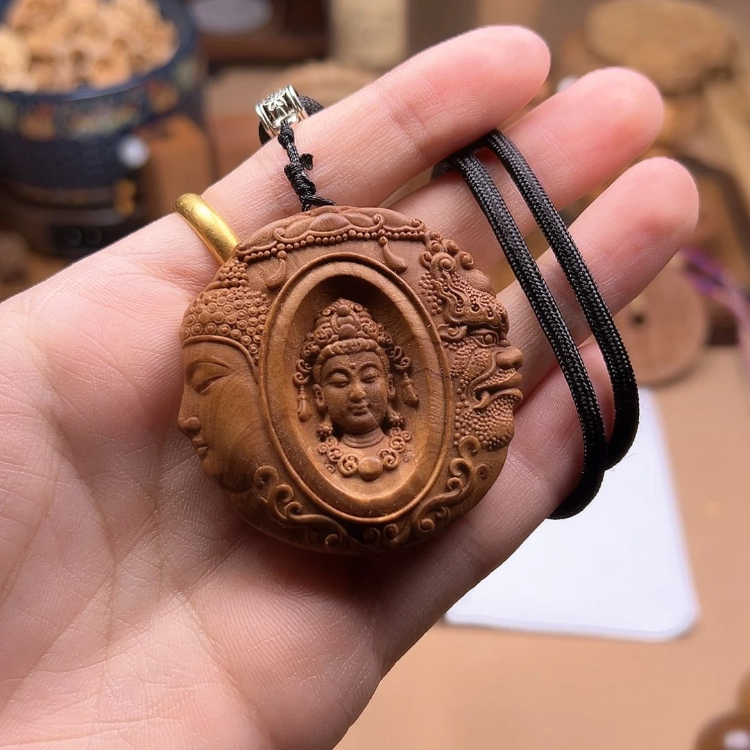 檀香木手串/手链一念之间 发2块 x2