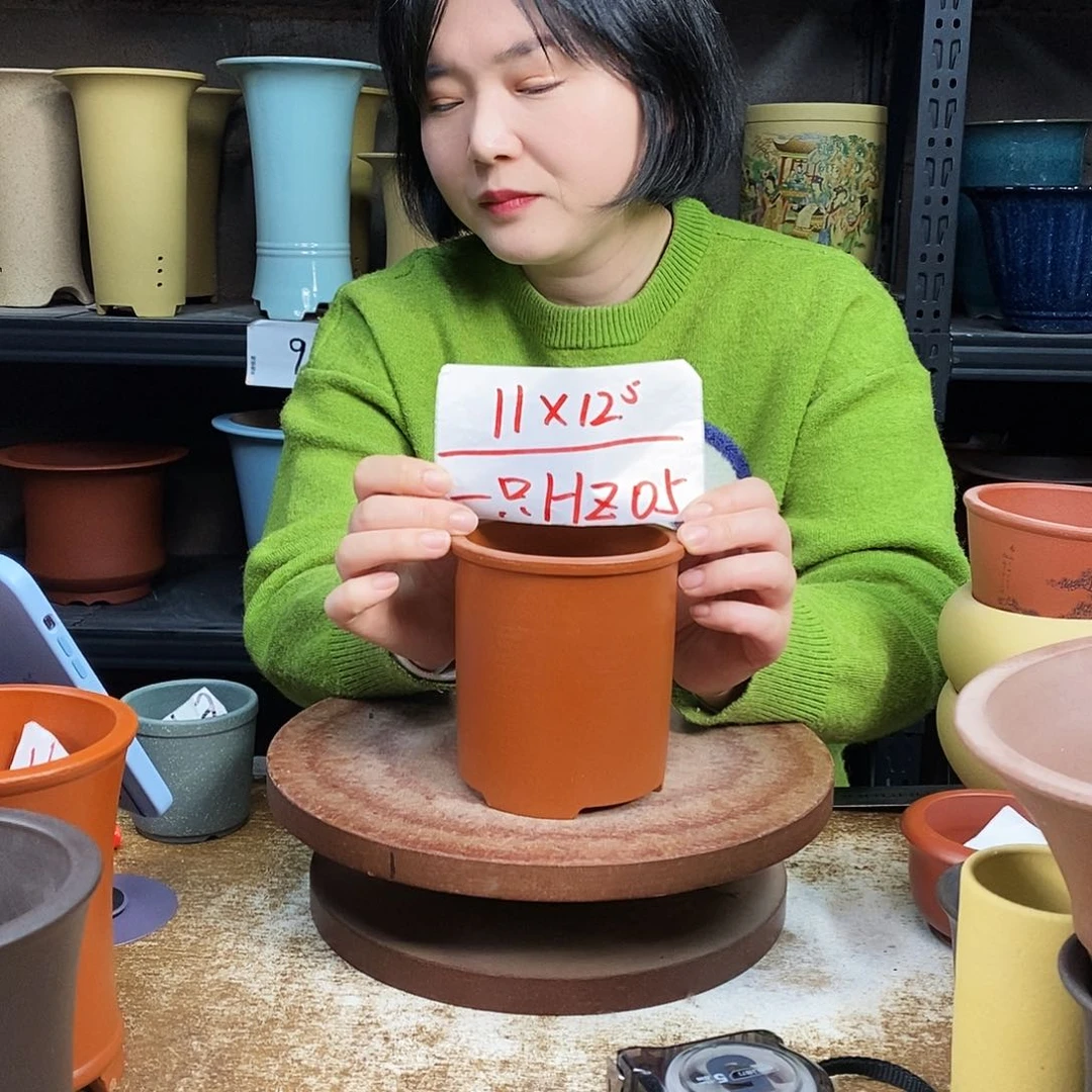 紫砂紫砂花盆一只HZ05