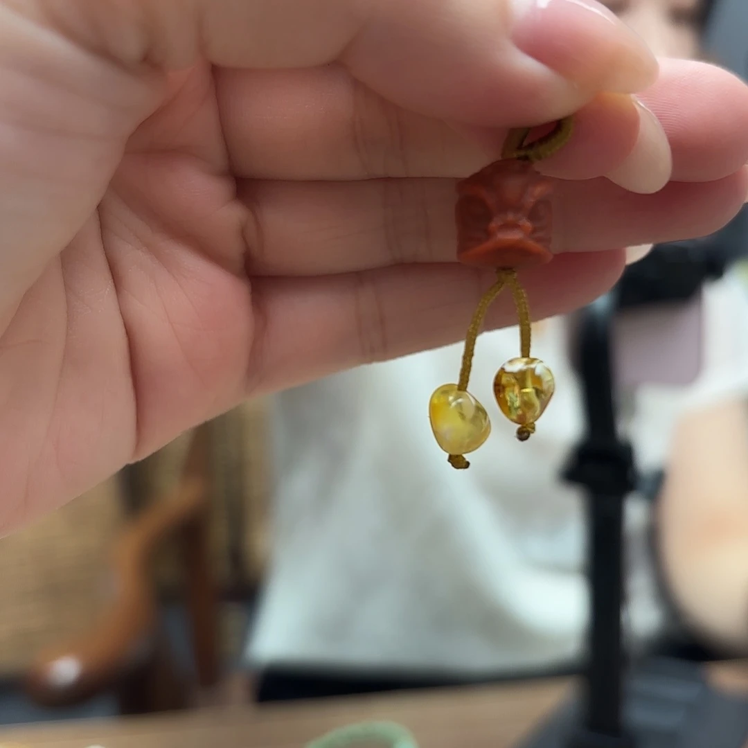 s***e手链琥珀未镶嵌滴流