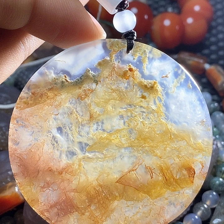玛瑙/玉髓未镶嵌颈饰