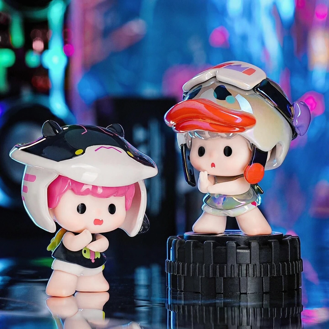 【正版盲盒】ZOZO左左盖世萌ZO系列MINI盲盒潮玩手办