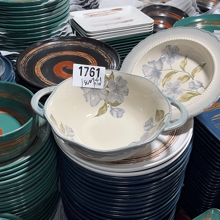 瓷微瑕外贸餐具1761